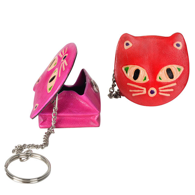 Cat Face Keychain