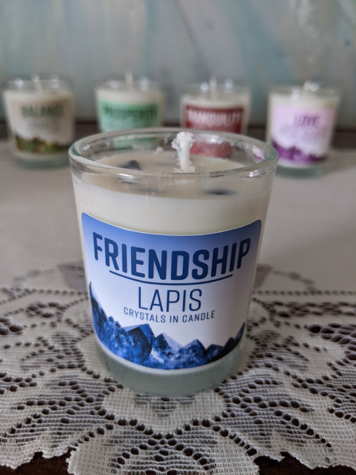 Stone Energy Candle - Lapis