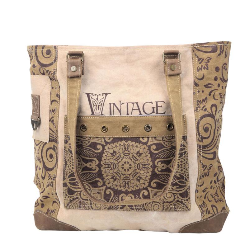 Vintage Floral Tote