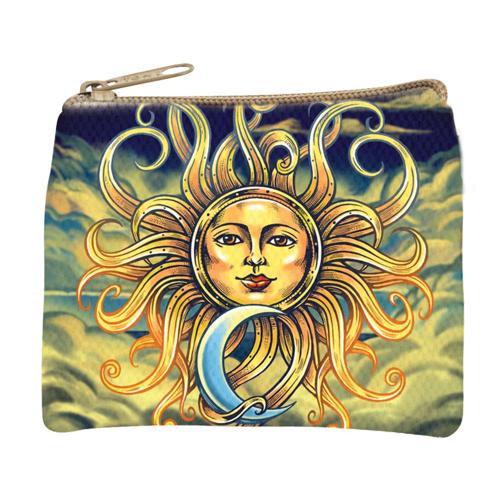 Sun and Moon Coin Purse