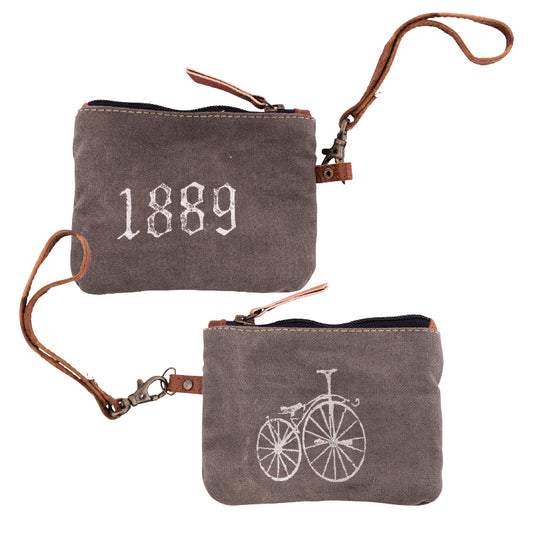 1889 Bike Coin Purse