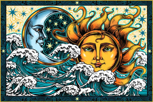 Sunrise/Celestial 3D Tapestry