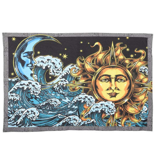 Moon Rising 3D Tapestry