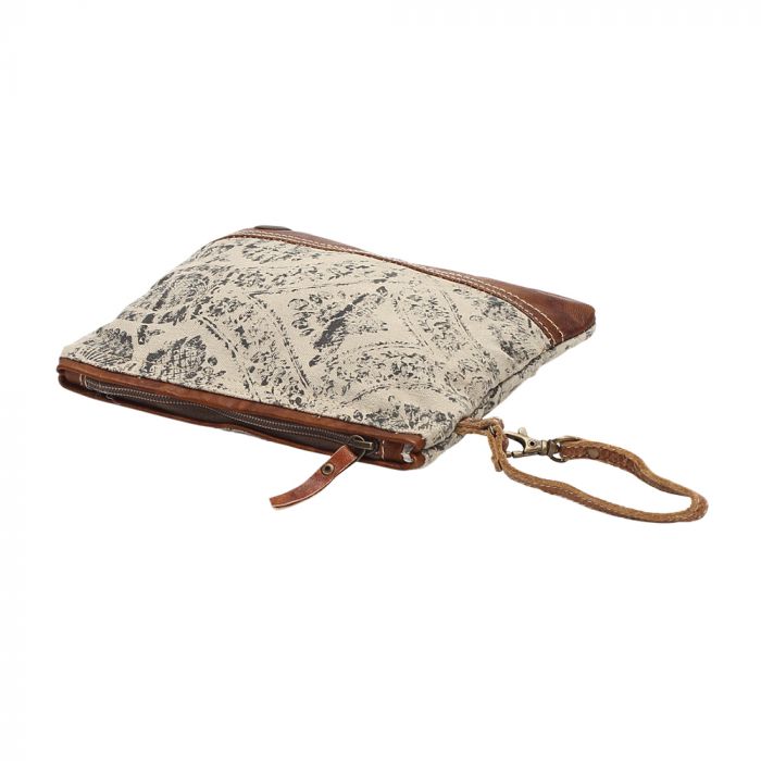 Floral Print Pouch