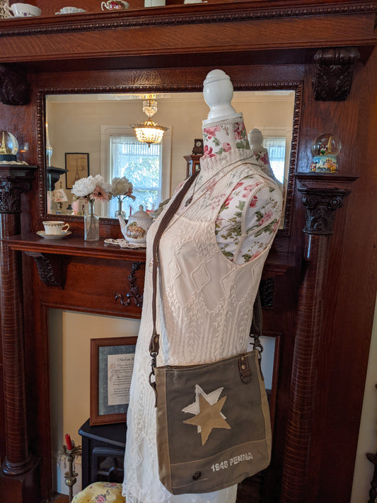 Penna Double Star Crossbody Bag