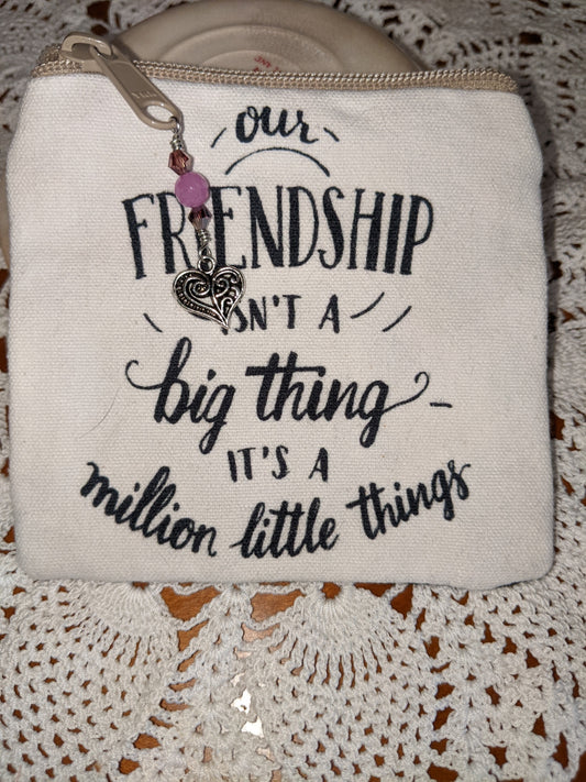 Our Friendship Coin Purse
