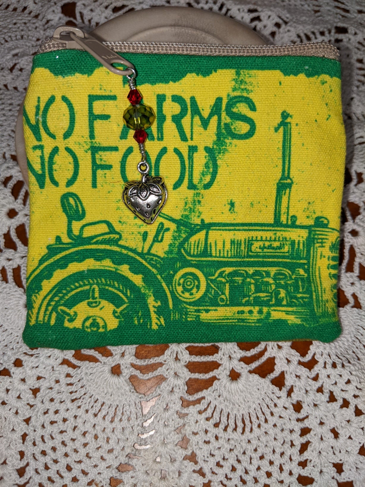 No Farms No Food Coin Purse