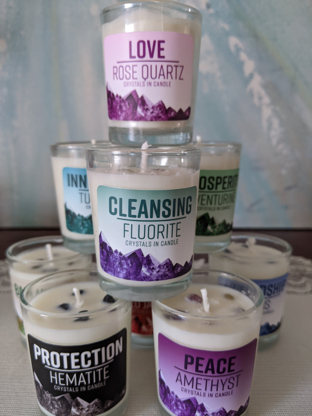 Stone Energy Candle - Balance