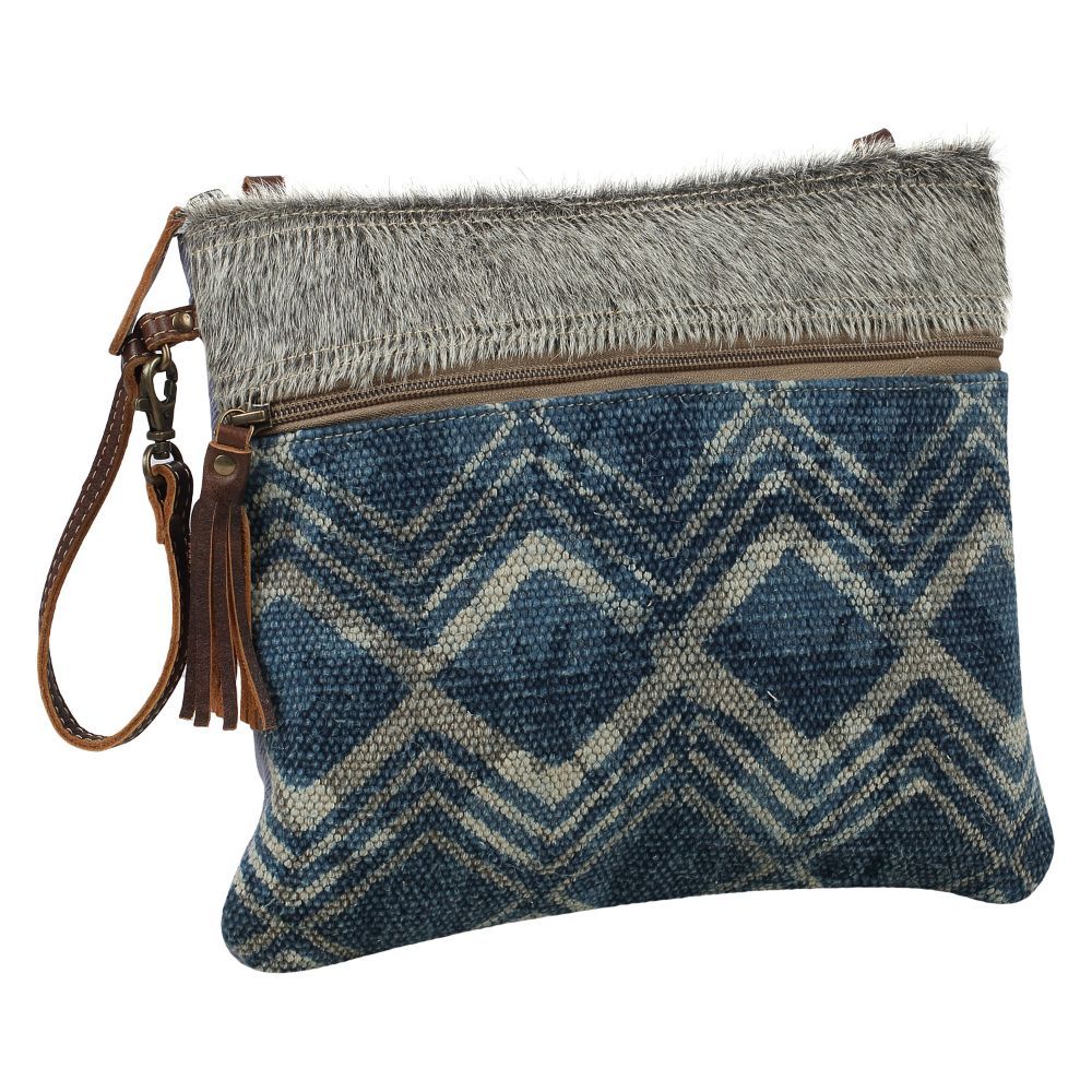 Floto Blue Crossbody Pouch