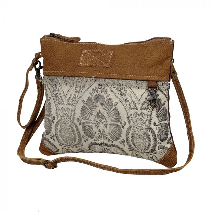 Floral Flow Crossbody Pouch