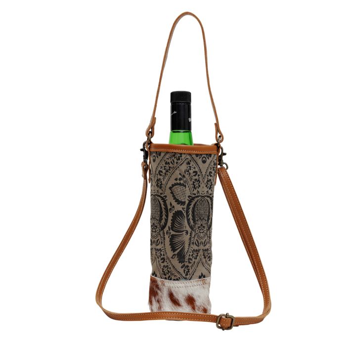 Leafy Wine Bottle Bag